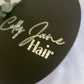 Acrylic Logo Round Business Sign