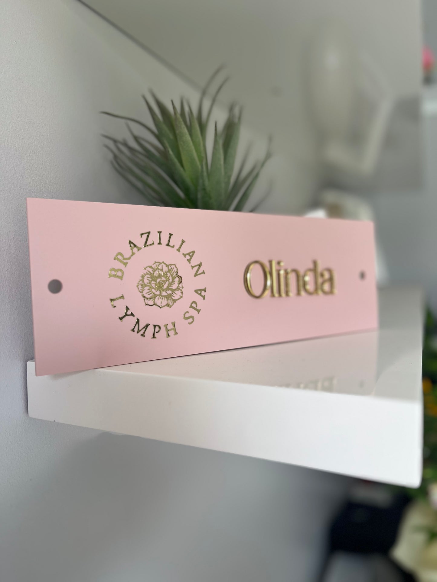 Engraved Business Logo Sign