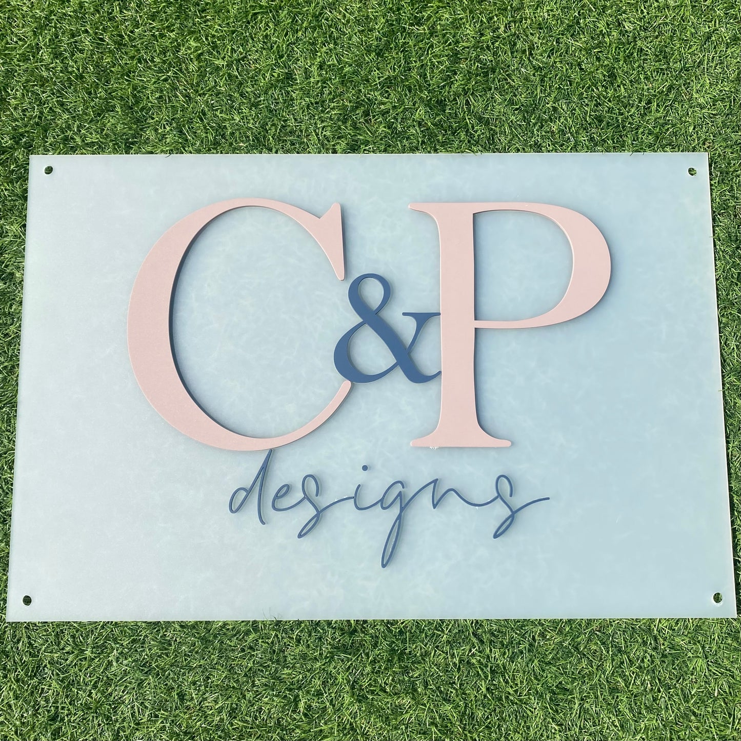 Acrylic Logo Business Sign