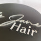 Acrylic Logo Round Business Sign