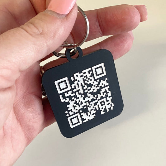 QR Code Key Rings