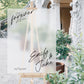 Angelin Wedding Welcome Sign