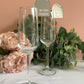 Wedding Place Settings - silver acrylic Wedding place cards with engraved names and wedding date