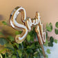 Sweet 16 cake topper and charm set