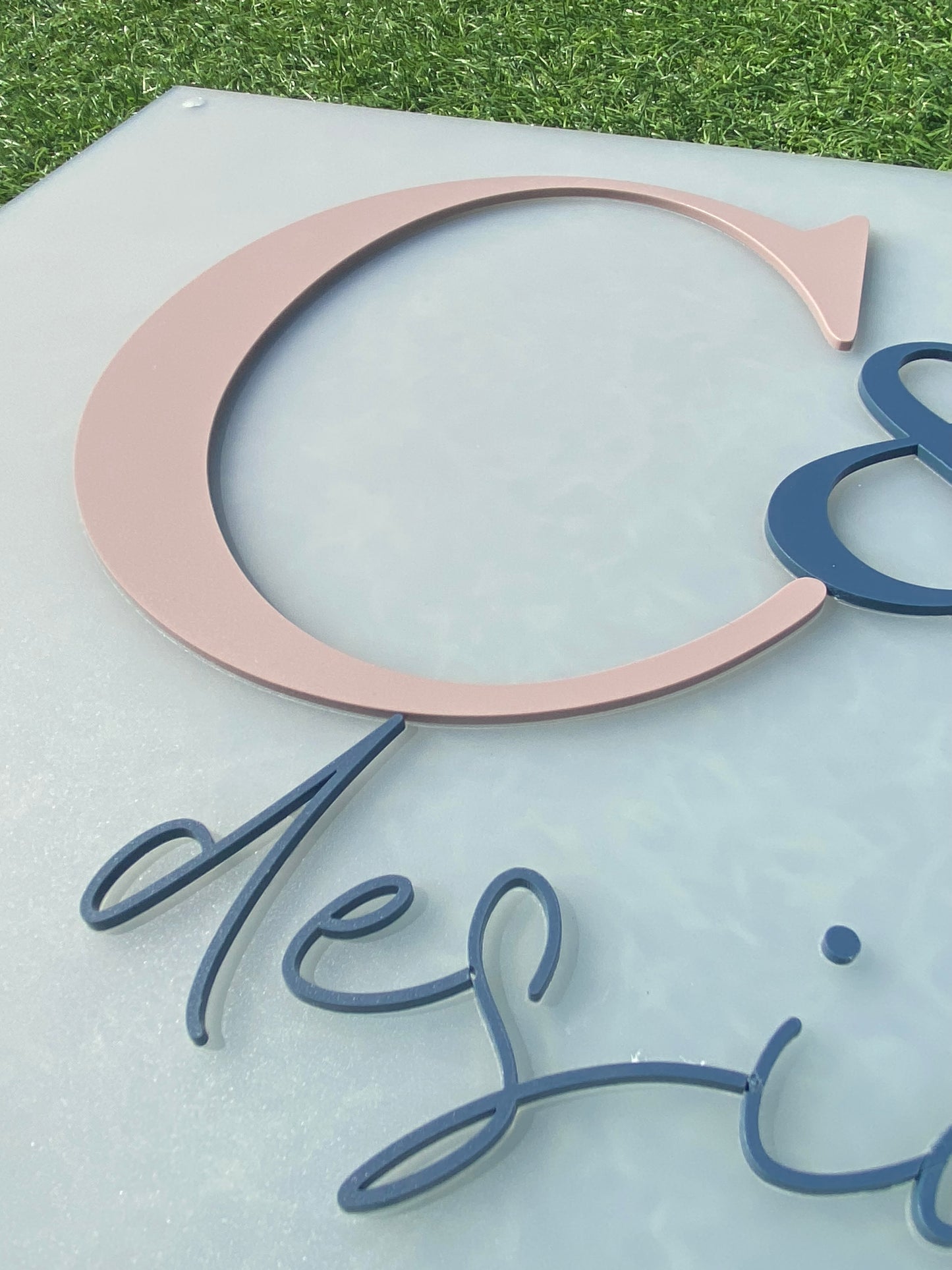 Acrylic Logo Business Sign