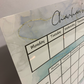 Alcohol Ink Weekly Wall Planner
