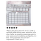 Alcohol Ink Weekly Wall Planner