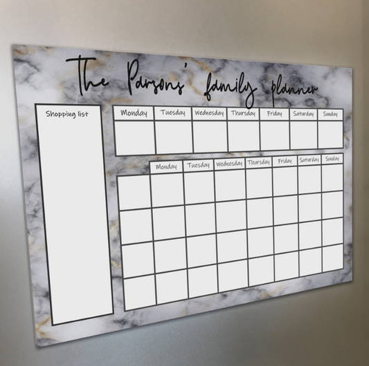 Marble Weekly Wall Planner