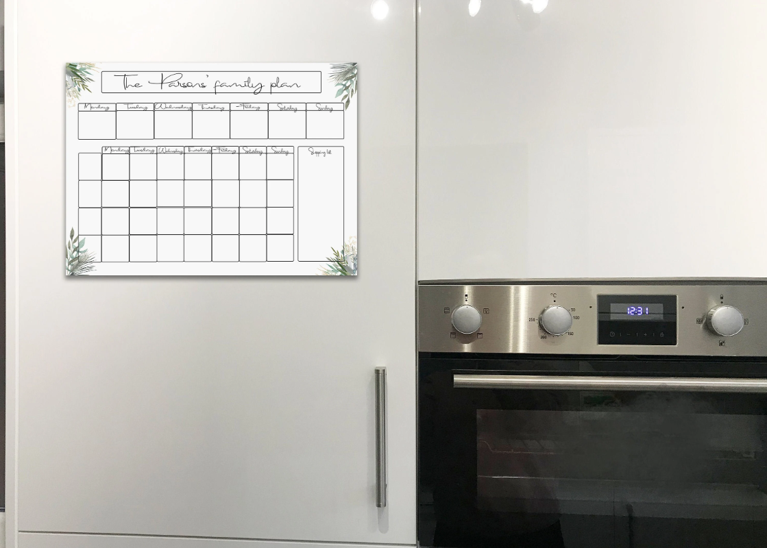 Foliage Weekly Wall Planner