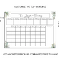 Foliage Weekly Wall Planner