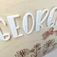 Wild Flower Personalised Nursery Sign