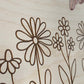 Wild Flower Personalised Nursery Sign